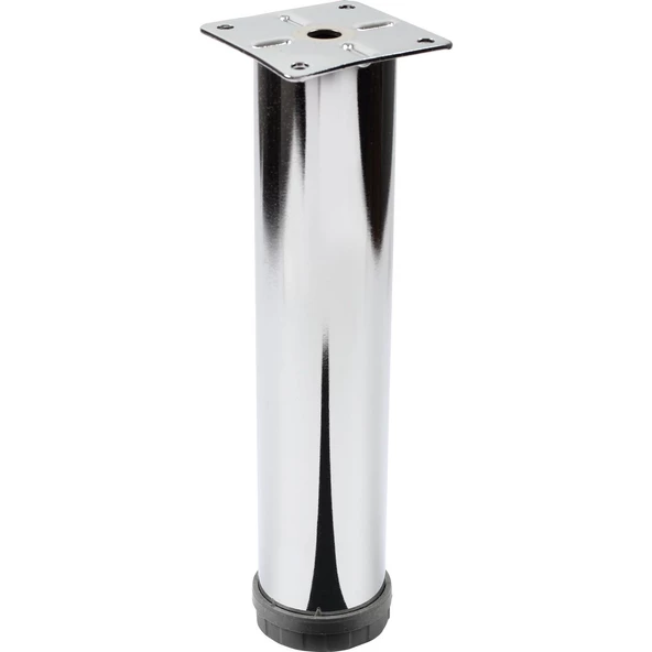 Metal Krom Ayak 42 mm Çap 10 cm Yükseklik ürün görseli 1