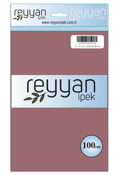 Reyyan Düz Renk Poşetli Yazma  - Renk-131 - K. Gül Kurusu (Koyu)-56 ürün görseli 1