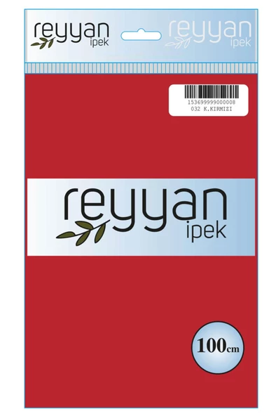 Reyyan Düz Renk Poşetli Yazma  - Renk-32 - K.Kırmızı-56 ürün görseli 1