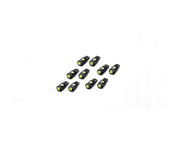 FEMEX PREMİUM 10'LU T5 LED 3030 CHİPSET 3SMD MİNİ TURUNCU LED AMPUL ürün görseli 1