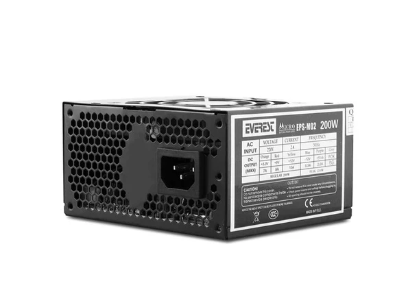 Power Supply Mini Real 200W Everest EPS-M02 - Resim 4