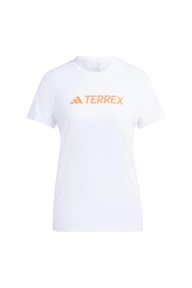 adidas W MT LOG TECH T Kadın   T-shirt IY9421 ürün görseli 1