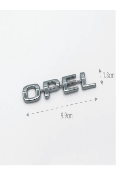 Opel Bagaj Yazısı Krom Kaplama ürün görseli 1