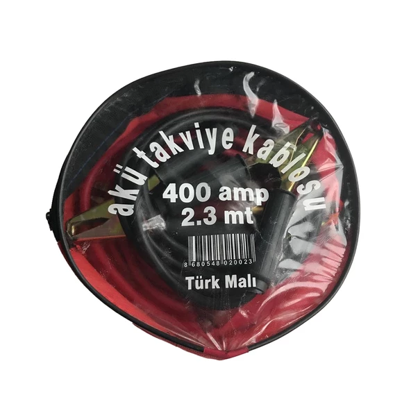 Akü Takviye Kablosu 400 Amper Çantalı ürün görseli 1