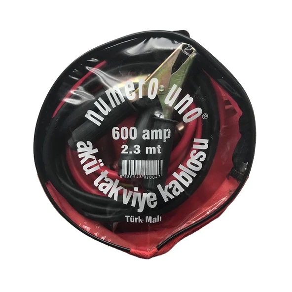 Akü Takviye Kablosu 600 Amper Çantalı ürün görseli 1