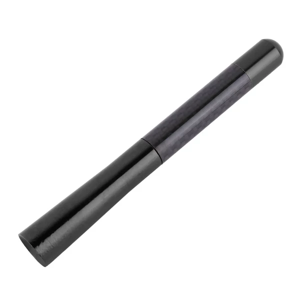 Alüminyum Karbon Fiber Oto Anten Çubuğu Siyah ürün görseli 1