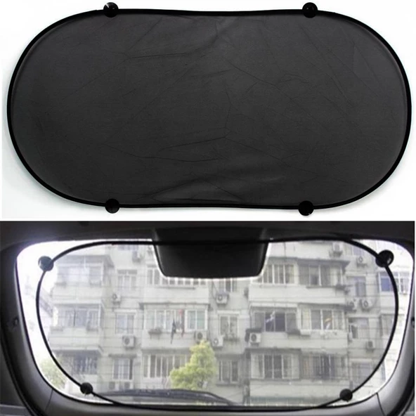 Arka Cam Vantuzlu Oto Güneşlik Perde 50x100cm ürün görseli 1