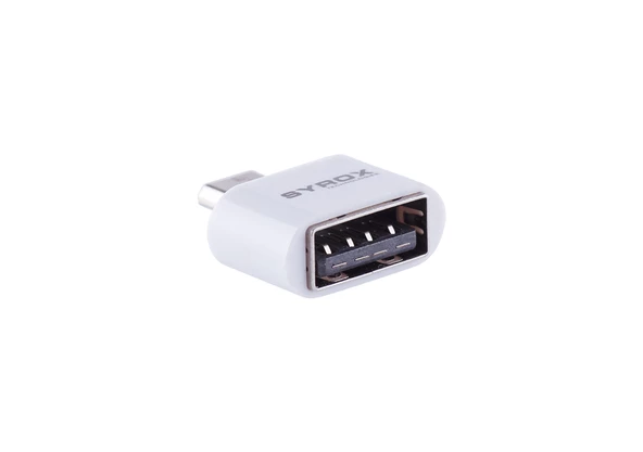 Syrox DT12 Micro USB - USB 2.0 OTG Dönüştürücü - Beyaz ürün görseli 1