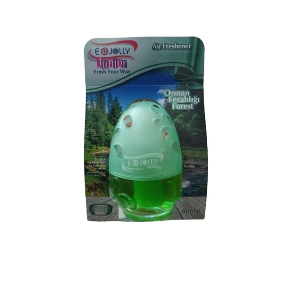 E-Jolly Junior Kavanoz Şişe Oda Oto Kokusu Orman Ferahlığı 100ml ürün görseli 1