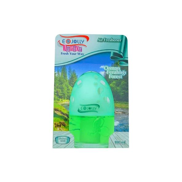 E-Jolly Junior Kavanoz Şişe Oto Kokusu Orman Ferahlığı 100ml ürün görseli 1