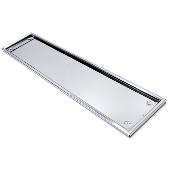 Krom Plakalık Yazısız 53x12cm 1 Adet ürün görseli 1