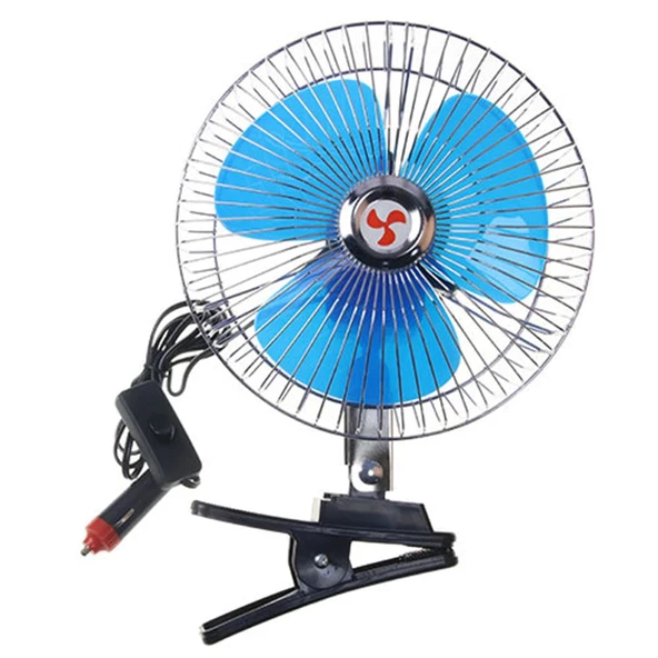 Oto Vantilatör Fan Çakmaklık Girişli Metal Mandallı 24v 8 inç ürün görseli 1