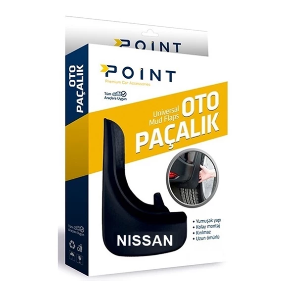 Nissan Paçalık Tozluk Çamurluk Siyah 2'li ürün görseli 1