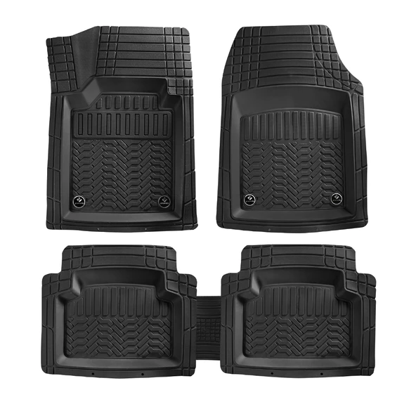 Promats Maximum 4D Havuzlu Oto Araba Paspası Universal Siyah ürün görseli 1