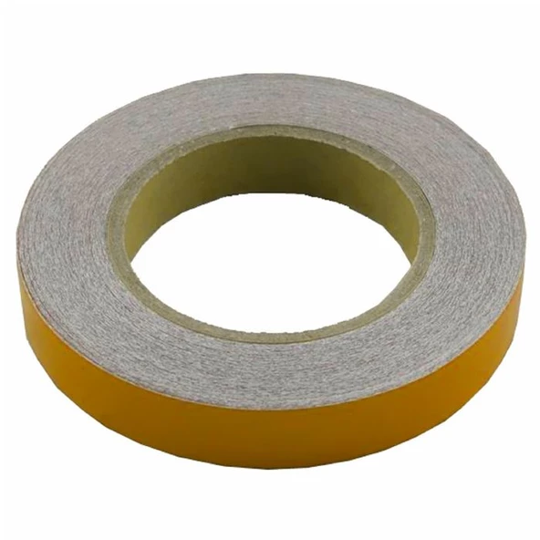 Reflektif Fosfor Şerit Bant Reflektör Sarı 2cm x 25 Metre ürün görseli 1