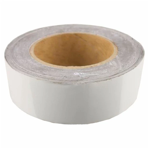 Reflektif Fosfor Şerit Bant Reflektör Beyaz 4cm x 25 Metre ürün görseli 1