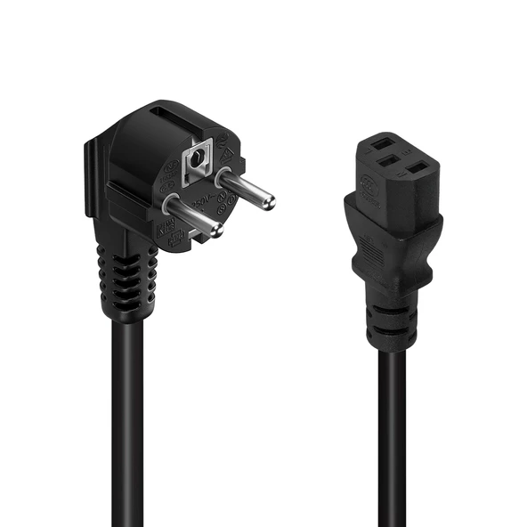 FULLY G-513B 3X0.75 MM C7 BİLGİSAYAR 1.5 METRE POWER KABLOSU (AVD 83-84-85) ürün görseli 1
