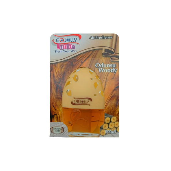 E-Jolly Junior Kavanoz Şişe Oda Oto Kokusu Odunsu 100ml ürün görseli 1