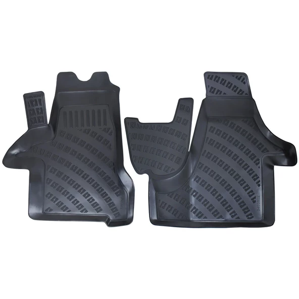 Rizline 3D Oto Paspas Siyah Renk Volkswagen Transporter T5 T6 2003 - Sonrası ile uyumlu ürün görseli 1