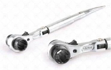 Glory Mafsallı Kazıklı Lokma Cırcır Anahtar 17x19mm ürün görseli 1