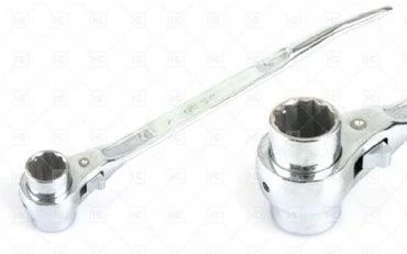 Glory Kazıklı Lokma Cırcır Anahtar (Kromajlı) 17x19mm ürün görseli 1