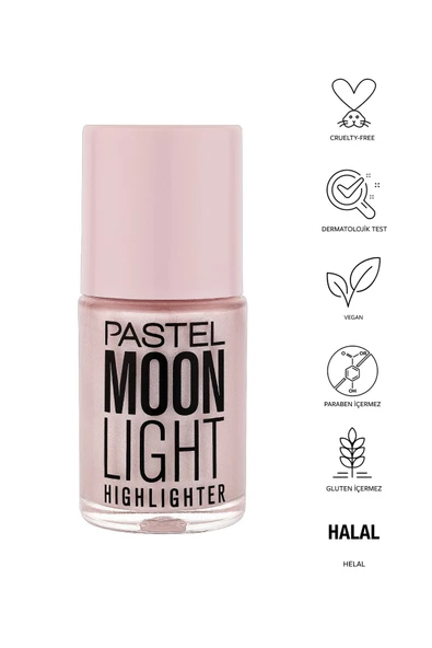 Pastel Moonlight Highlighter No: 100 - Resim 3