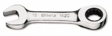 Beta 142C Kısa Cırcırlı Kombine Anahtar 10mm ürün görseli 1