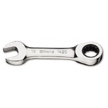 Beta 142C Kısa Cırcırlı Kombine Anahtar 17mm ürün görseli 1