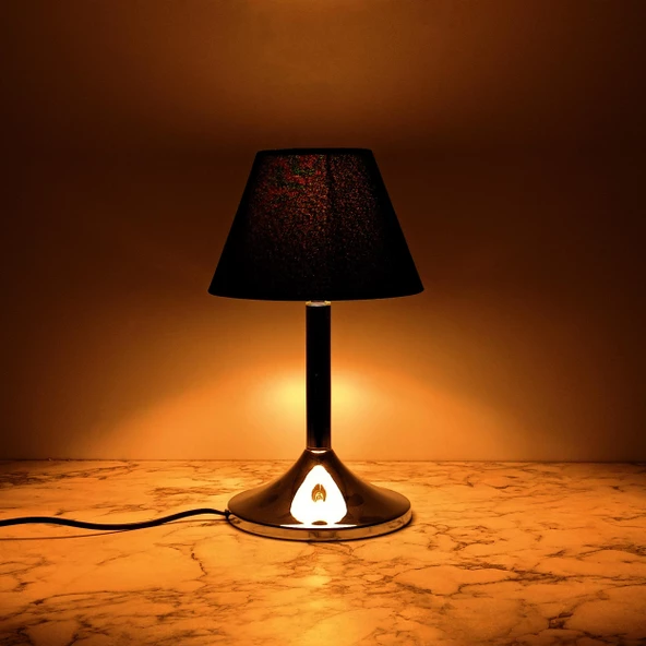 Cosy Krom Metal Abajur - Resim 4