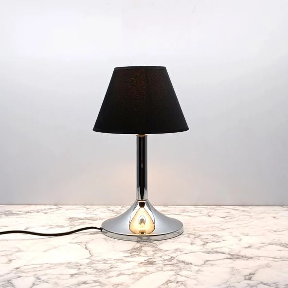 Cosy Krom Metal Abajur - Resim 3