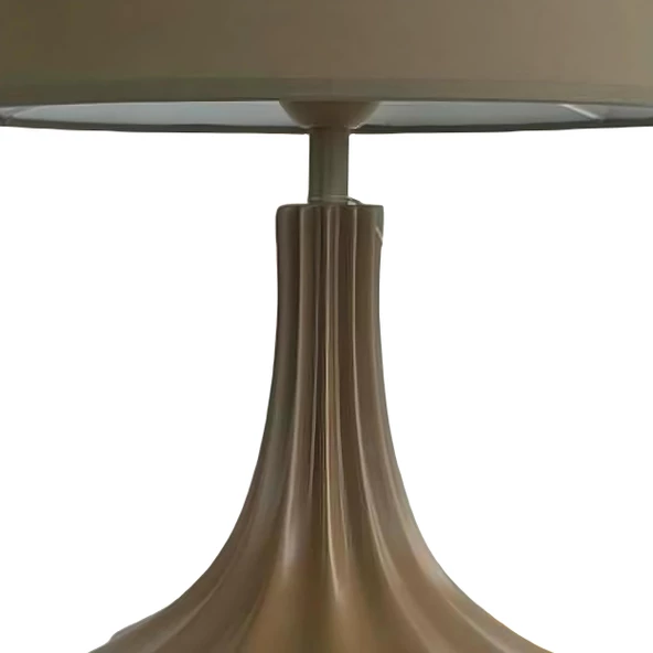 Axel Kahverengi Polyester Abajur - Resim 3