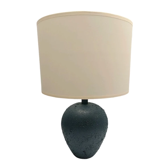 Minimal Polyester Abajur Antrasit ürün görseli 1