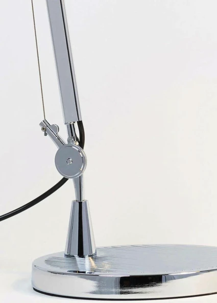 Metal Masa Lambası Krom 5614 - Resim 7