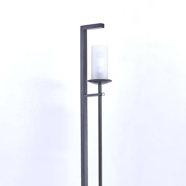 Antrasit Metal Lambader 4832 - Resim 2