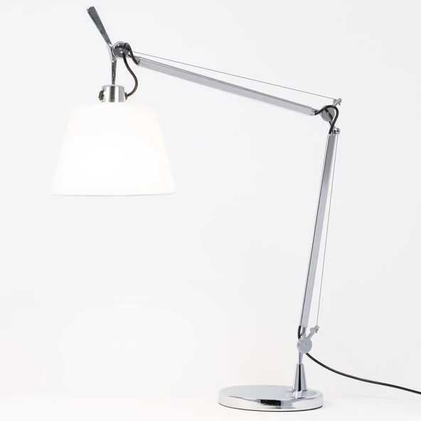 Metal Masa Lambası Krom 5614 - Resim 2
