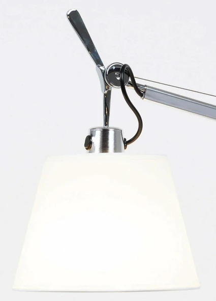 Metal Masa Lambası Krom 5614 - Resim 6