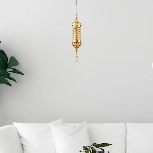 Tasarım Avize Metal Gold - Resim 3