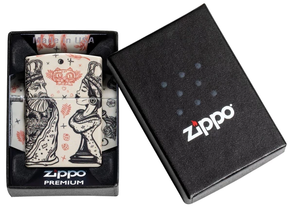 Zippo Chess Design Çakmak - Resim 5