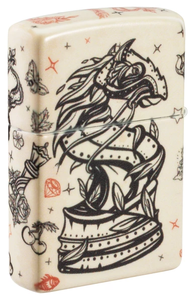 Zippo Chess Design Çakmak - Resim 6