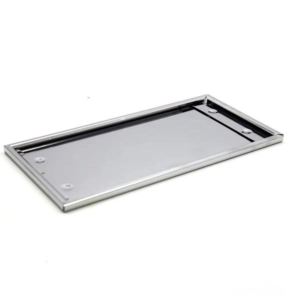 Mega Oto Market Paslanmaz Krom Metal Köşe Plakalık 31Cm X 15.5Cm 2 Adet 357560974 ürün görseli 1