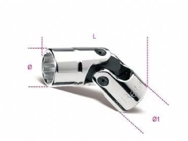 Beta 910B/SN Altı Köşe Lokma 13mm ürün görseli 1