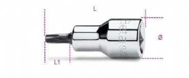 Beta 920TX-L 1/2'' Torx Allen Lokma Uzun TX55L ürün görseli 1