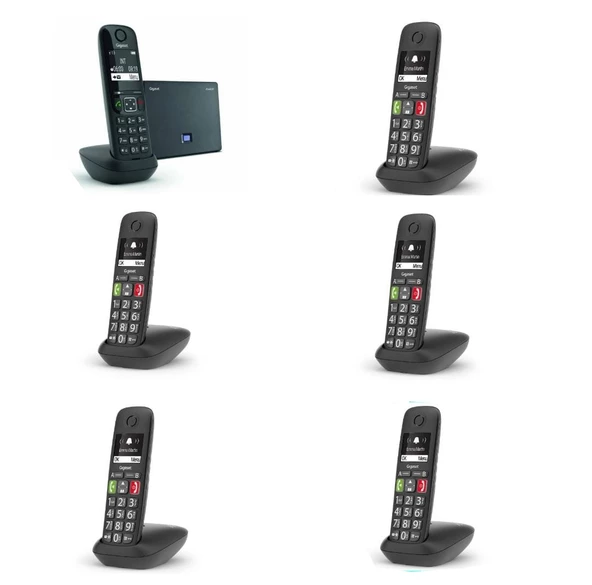 GİGASET AS690 Ip 6 Dahili Dect Telsiz Kablosuz Telefon Santrali ürün görseli 1