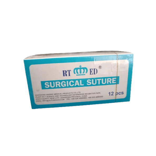 RTMED - İPEK EMİLEMEYEN İĞNESİZ İPLİK 150CM NO:4 12 ADET (1 PAKET) ürün görseli 1