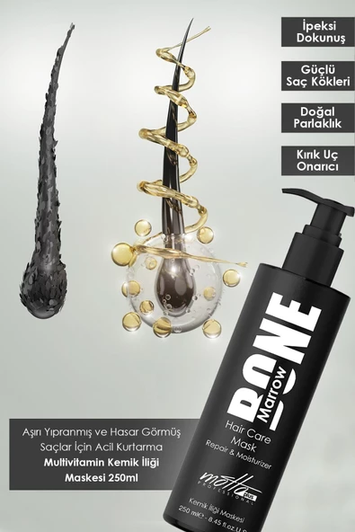 Motto Plus Professional Bone Marrow Kemik Iliği Saç Maskesi 250ml ürün görseli 1