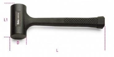 Beta 1391-50 Plastik Tokmak 50mm ürün görseli 1