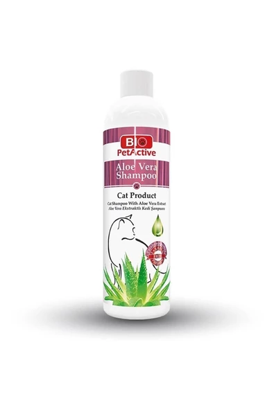 Bio Petactive Aloe Vera Ozlu Kedi Sampuani 250 Ml ürün görseli 1