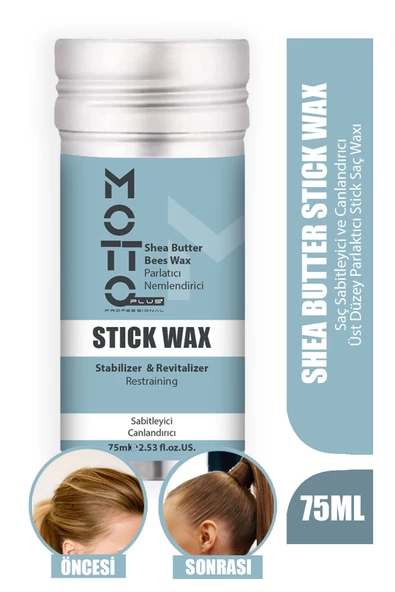 Motto Plus Professional Canlandırıcı ve Saç Sabitleyici Stick Wax 75ml ürün görseli 1