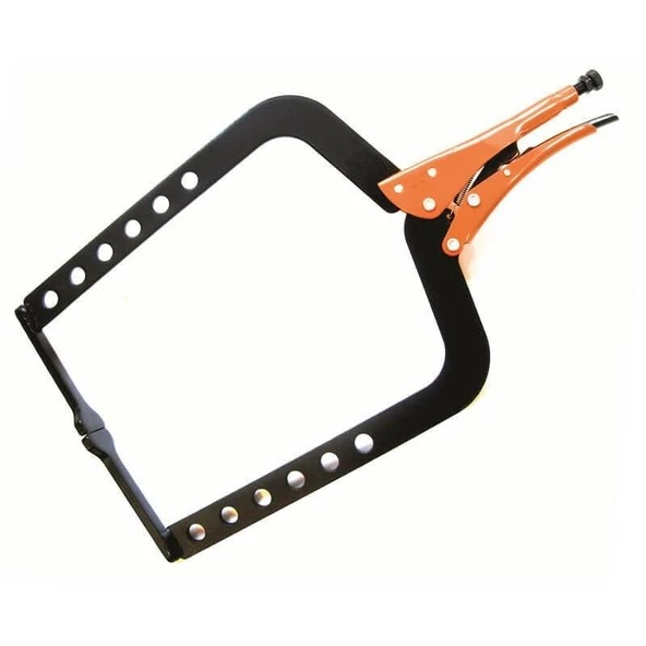 Grip-On 134-20 Uzun ve Geniş Çeneli C Tipi Ayarlı Pense 500 mm ürün görseli 1