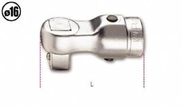 Beta 616 1/4 Tork Anahtarı Soketi 1/4 ürün görseli 1